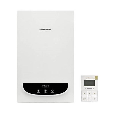 Котел газовый настенный Navien Deluxe Comfort - 13 кВт (двухконтурный, закрытая камера) 35805418 - фото 121372