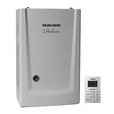 Котел газовый настенный Navien Deluxe - 16 кВт (двухконтурный, закрытая камера) 2058654756 - фото 123870