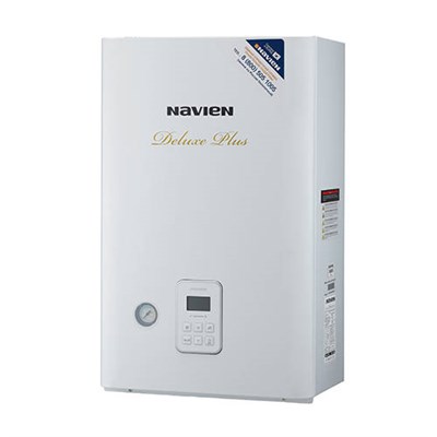 Котел газовый настенный Navien Deluxe Plus - 30 кВт (двухконтурный, закрытая камера) 1757821794 - фото 123886