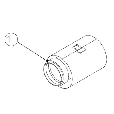 Муфта разъемная для дымохода Protherm D80/125мм, 1 м (для котлов ГЕПАРД 2015, ПАНТЕРА) 1595518231 - фото 126457