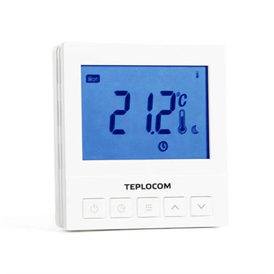 Регулятор температуры комнатный TEPLOCOM TS-Prog-220/3A 1673980220 - фото 127522