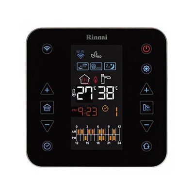 Термостат Rinnai Smart Wi-Fi black для котлов серии BR-R и BR-C 1661162936 - фото 127539