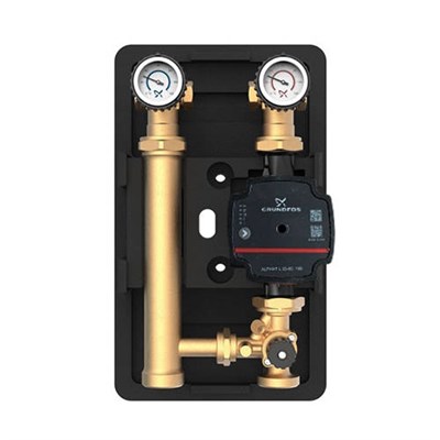 Насосная группа со смесителем Grundfos HEATMIX M25 - Ду25 (с насосом ALPHA2L 25-40 180) 418762883 - фото 130278