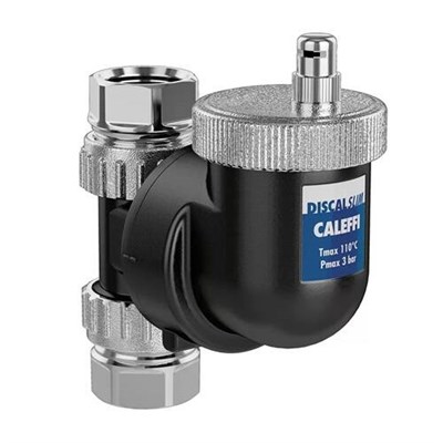 Сепаратор воздуха Caleffi 5518 DISCALSLIM - 3/4" (ВР/ВР, PN3, t110°C, поворотный ,без теплоизоляции) 1190887729 - фото 130541