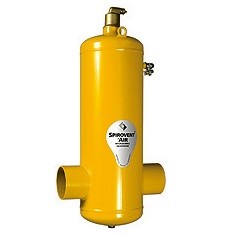 Сепаратор микропузырьков Spirotech Spirovent Hi-flow - Ду150 (соединение под сварку) 1801266025 - фото 130588