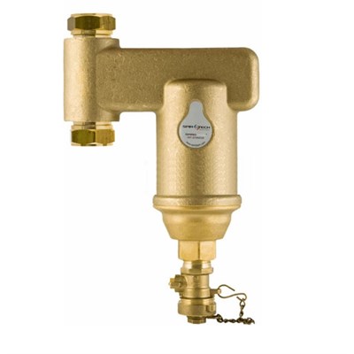 Сепаратор шлама Spirotech SpiroTrap Dirt - 22 мм (вертикальное подключеие) 568797317 - фото 130858