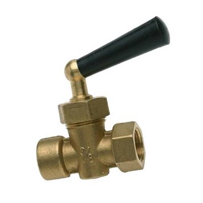 Кран запорный для манометра STOUT - 1/2" (ВР/ВР, PN16, Tmax 50°C) 481930972 - фото 136261