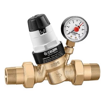 Регулятор давления мембранный Caleffi 5350 - 2" (НГ/НГ, PN25, Tmax 80°C, с манометром) 545464672 - фото 138357