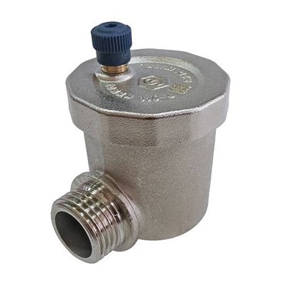 Воздухоотводчик автоматический угловой STOUT - 1/2" (НР, PN10, Tmax 110°C, воздухоотвод сверху) 1649128907 - фото 139123