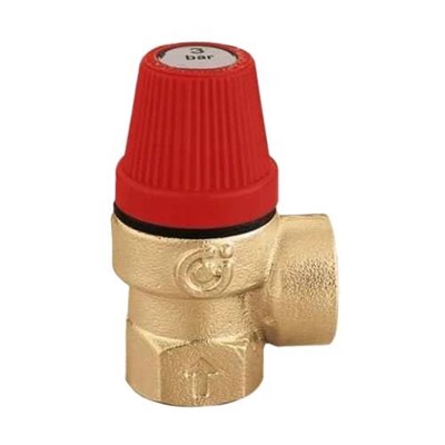 Клапан предохранительный Caleffi 311 - 1/2", сброс 1/2" (ВР/ВР, PN10, Tmax 110°C, Рн 1.5 бар) 1713799059 - фото 139986