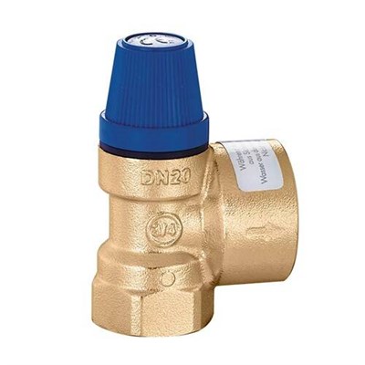 Клапан предохранительный Caleffi 531 - 3/4", сброс 3/4" (ВР/ВР, PN10, Tmax 95°C, Рн 8 бар) 1378726737 - фото 139999