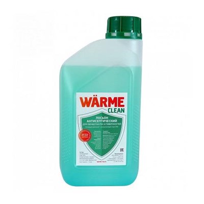 Лосьон антисептический WARME Clean - 1 л. (для обработки рук и поверхностей) 370375721 - фото 140967