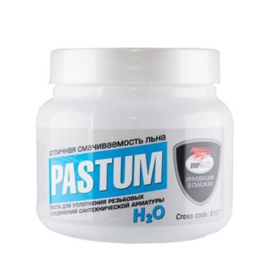 Паста уплотнительная ВМПАВТО Pastum H2O, банка 400 г 1955272019 - фото 141060