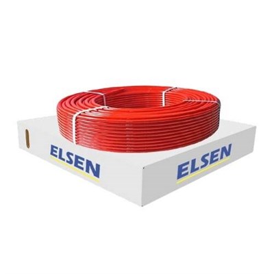 Труба из сшитого полиэтилена ELSEN ELSPIPE - 16x2.0 (PE-Xa/EVOH, PN6, 95°C, бухта 240м цвет красный) 704581685 - фото 141547