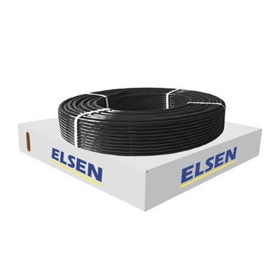 Труба из сшитого полиэтилена ELSEN ELSPIPE - 20x2.8 (PE-Xa/EVOH PN10 95°C, бухта 120м, цвет черный) 375335632 - фото 141550