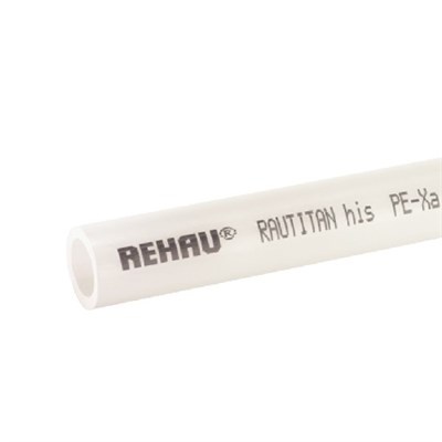 Труба из сшитого полиэтилена REHAU RAUTITAN his - 16x2.2 (PE-Xa, PN10, Tmax 90°C, бухта 100 м.) 1639275838 - фото 141787