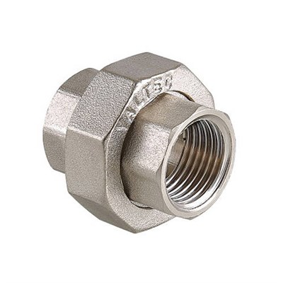 Муфта разъемная VALTEC VTr.340 - 1/2" (резьбовая, латунь никелированная) 1576852666 - фото 148417