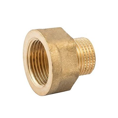 Переход с наружной на внутреннюю резьбу ELSEN METALIT EBF20 - 1/2" x 1" (латунь без покрытия) 320970352 - фото 148725