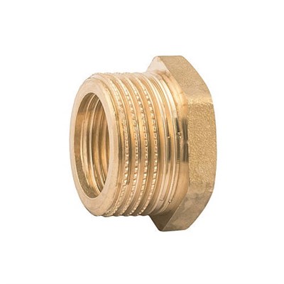 Футорка ELSEN METALIT EBF19 - 1/2" x 1/4" (резьбовая, латунь без покрытия) 1886551375 - фото 149046