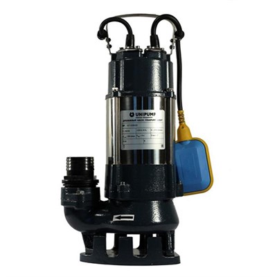 Насос фекальный UNIPUMP FEKAPUMP V1100 F - 1,1 кВт (однофазный, Hmax 9м, Qmax 333л/мин,кабель 6м) 1807331583 - фото 177471