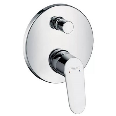 Смеситель для ванны и душа Hansgrohe Focus - 31945000 (однорычажный, внешняя часть) 456380015 - фото 179604