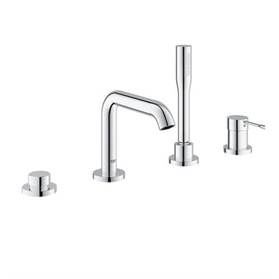 Смеситель для ванны GROHE Essence - 19578001 (однорычажный, с лейкой, цвет хром) 1666916248 - фото 179884