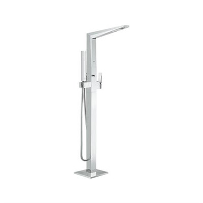 Смеситель для ванны с душем GROHE Allure Brilliant - 23119000 (однорычажный, напольный, цвет хром) 1489963549 - фото 180056