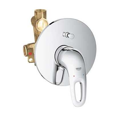 Смеситель скрытого монтажа GROHE Europlus 33637003 (внешняя часть, с механизмом, цвет хром) 986705313 - фото 180476