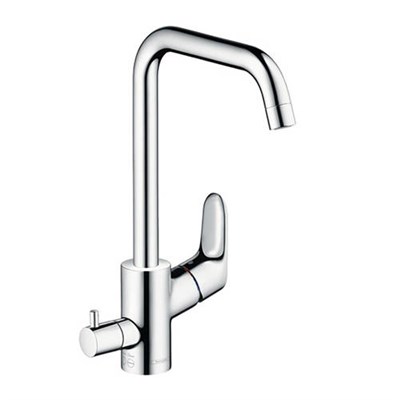 Смеситель для кухонной мойки Hansgrohe Focus - 31823000 (однорычажный, цвет хром) 1018832187 - фото 181152