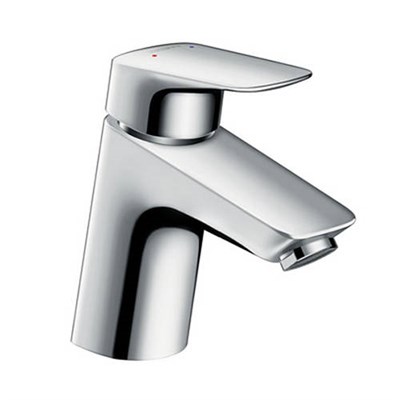 Смеситель для раковины Hansgrohe Logis - 71070000 (однорычажный, с донным клапаном) 2143504000 - фото 182614