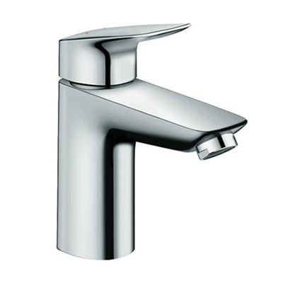 Смеситель для раковины Hansgrohe Logis - 71100000 (однорычажный, с донным клапаном) 358928247 - фото 182620