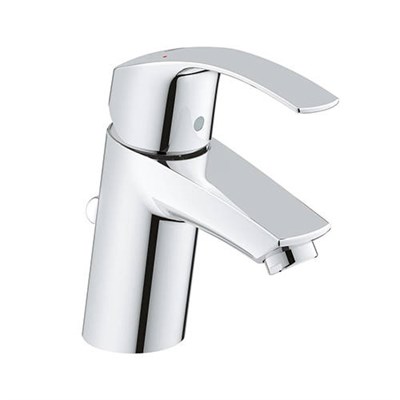 Смеситель для раковины GROHE Eurosmart - 33265002 (однорычажный, с донным клапаном, цвет хром) 1839501339 - фото 183362