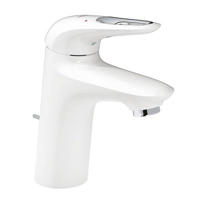 Смеситель для раковины GROHE Eurostyle - 33558LS3 (однорычажный, с донным клапаном, цвет белая луна) 400091247 - фото 183426