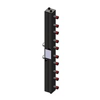 Коллектор котельной разводки вертикальный ZOTA - 1"1/4 на 5 контуров 1" (для котлов до 70кВт) 1345063564