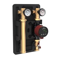 Насосная группа с прямым контуром Grundfos HEATMIX 25D - Ду25 (с насосом ALPHA2 25-40 180) 1840028046