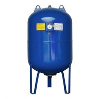 Гидроаккумулятор CRUWA CRW-VM - 150 л. (PN25, Tmax 100°C, вертикальный, напольный, c манометром) 781104347