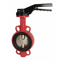 Затвор дисковый поворотный RUSHWORK 201 - Ду125 (PN16, Tmax 110°C, ручка-рычаг) 2063879319