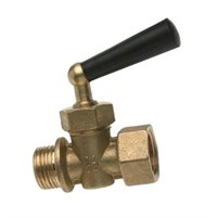 Кран запорный для манометра STOUT - 1/2" (НР/ВР, PN16, Tmax 50°C) 1415488842