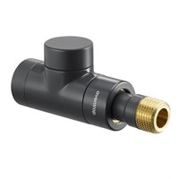 Вентиль балансировочный прямой Oventrop Combi E - 1/2" (ВР/НР, PN10, T max 120°C, цвет антрацит) 1627974719