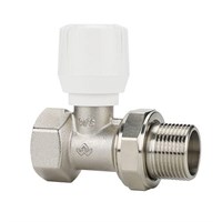 Вентиль ручной регулировки прямой Varmega VM101 - 1/2" (ВР/НР-американка, PN10, Tmax 110°C) 6571902