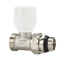 Вентиль ручной регулировки прямой Varmega VM101 - 1/2" x 3/4" (НР/НР-амер-нка, PN10, T110°C, O-ring) 758090523