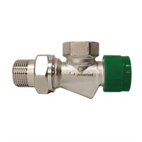 Клапан термостатический осевой Arrowhead Element - 1/2" (ВР/НР-американка, PN10, Tmax 110°C) 2098100807