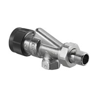 Клапан термостатический осевой Oventrop A - 1/2" (ВР/НР-американка, PN10, Tmax 120°C, KVS 1.2) 126134952