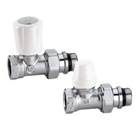 Комплект для подключения радиатора прямой Caleffi 402432KIT - 1/2" (ВР/НР, PN10, Tmax 100°С) 971913740