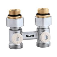 Узел нижнего подключения прямой Caleffi 3010 - 3/4" x 1/2" (для двухтрубных систем) 429342675