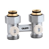 Узел нижнего подключения прямой Caleffi 3010 - 3/4" x 3/4"EK (для двухтрубных систем) 409249602