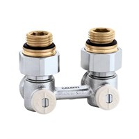 Узел нижнего подключения угловой Caleffi 3011 - 3/4" x 1/2" (для двухтрубных систем) 1880997950