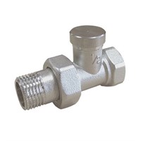 Вентиль балансировочный прямой SANEXT LV2 - 1/2" (ВР/НР, PN10, Tmax 110°C) 150703609