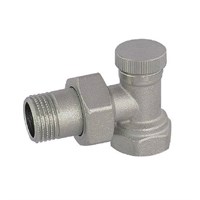 Вентиль балансировочный угловой SANEXT LV2 - 1/2" (ВР/НР, PN10, Tmax 110°C) 1025982540