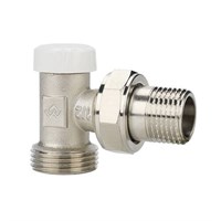 Клапан балансировочный угловой Varmega VM102 - 1/2" x 3/4" (НР/НР-американка, PN10, Tmax 110°C) 268641739